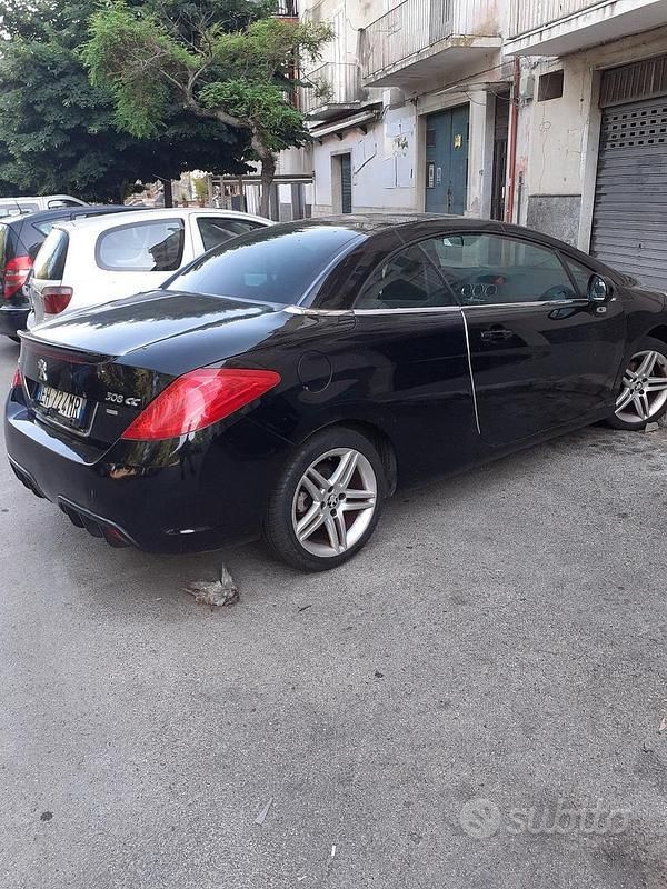 Usata Peugeot 308 CC 2011 Nero Cabrio