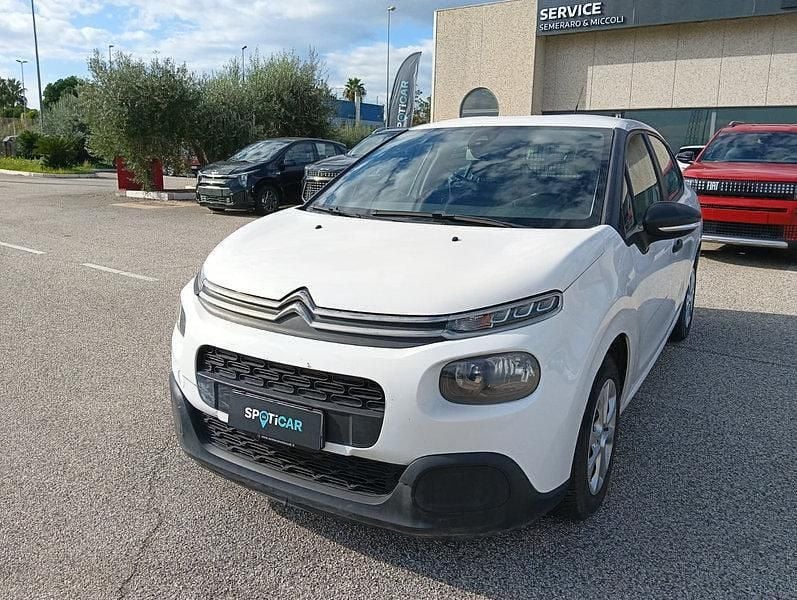 Usata Citroën C3 Feel 101 CV (74 kW) 2019 Bianco Furgone