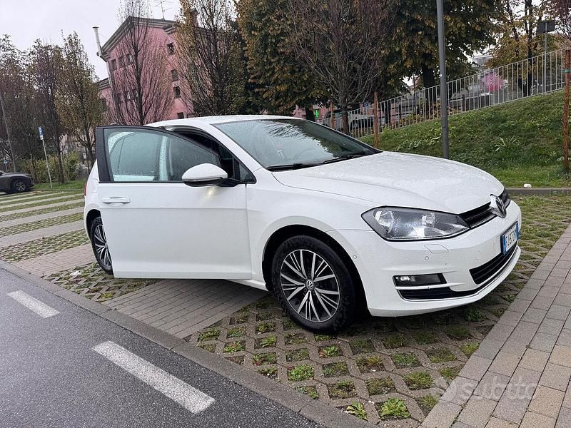 Usata VW Golf VII Highline 150 CV (110 kW) 2016 Bianco Berlina