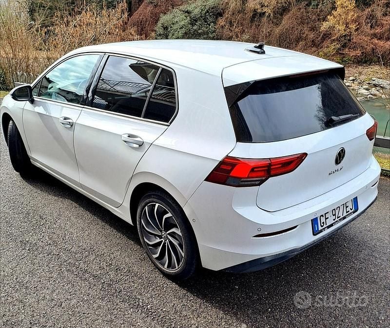 Usata VW Golf VII 115 CV (84 kW) 2020 Bianco Berlina