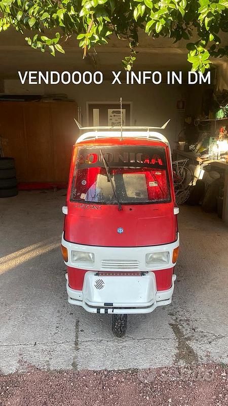 Usata Piaggio APE 1996 Rosso