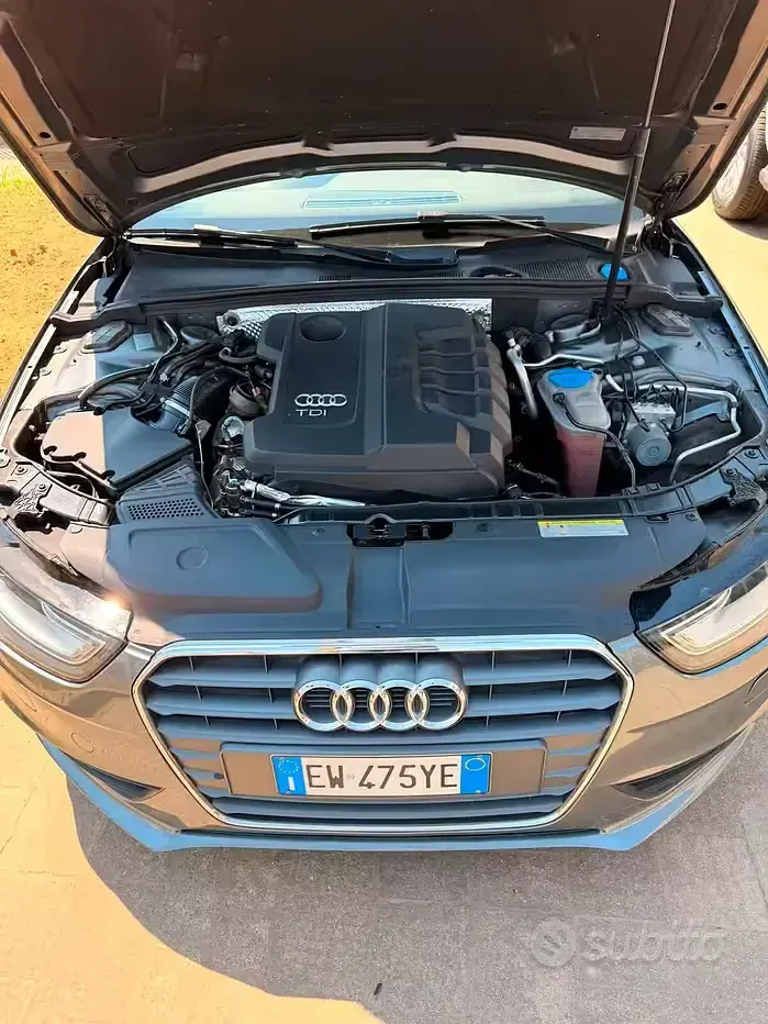 Usata Audi A4 Ambiente 136 CV (100 kW) 2014 Grigio Berlina