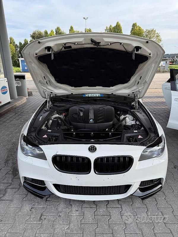 Usata BMW 520 184 CV (135 kW) 2012 Bianco Berlina