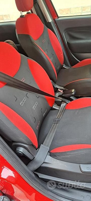 Usata Fiat 500L 85 CV (62 kW) 2012 Rosso Monovolume