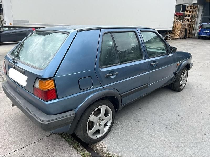 Usata VW Golf II GT 98 CV (72 kW) 1989 Blu Utilitaria