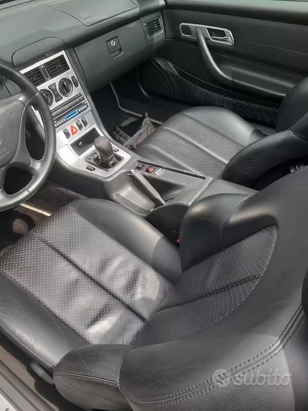 Usata Mercedes SLK200 Edition 163 CV (119 kW) 2002 Grigio Cabrio