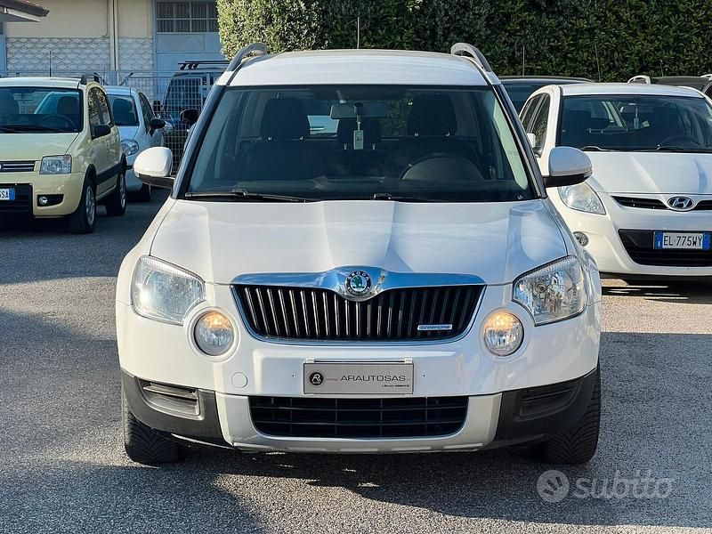 Usata Skoda Yeti GreenLine 105 CV (77 kW) 2013 Bianco SUV