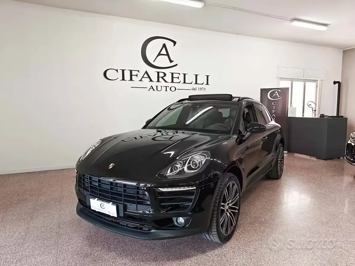 Usata Porsche Macan 250 CV (183 kW) 2017 Nero SUV