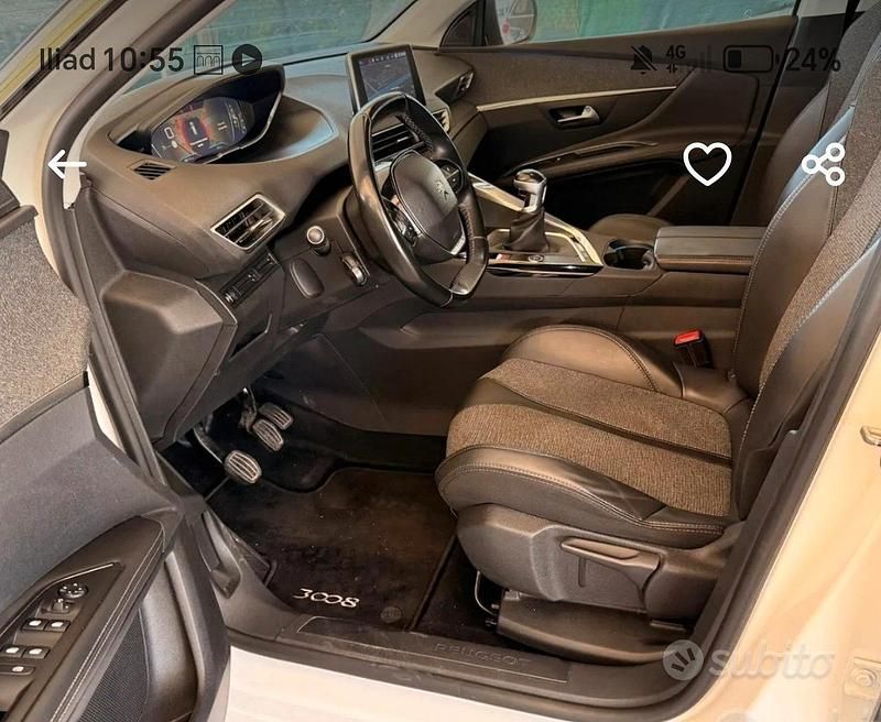 Usata Peugeot 3008 Allure 120 CV (88 kW) 2018 Bianco SUV