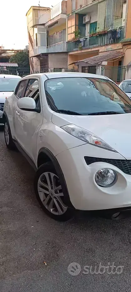 Usata Nissan Juke 110 CV (80 kW) 2014 Bianco SUV