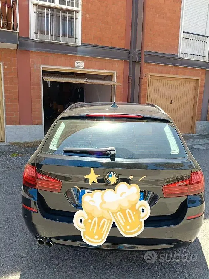 Usata BMW 520 190 CV (139 kW) 2015 Nero Station wagon