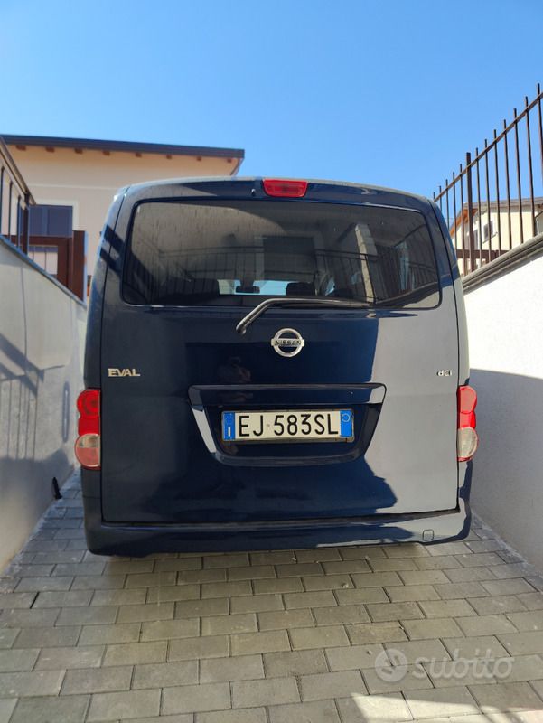 Usata Nissan Evalia 110 CV (80 kW) 2012 Blu Monovolume