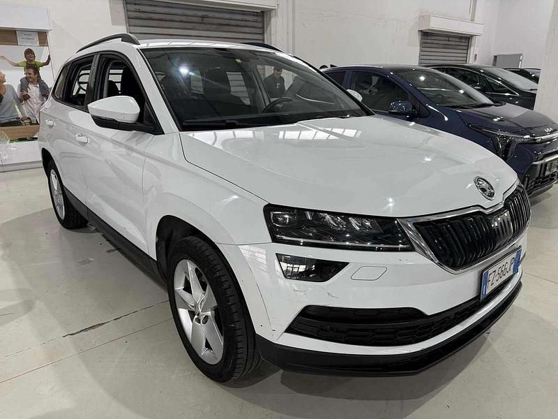 Usata Skoda Karoq Executive 116 CV (85 kW) 2019 Bianco SUV