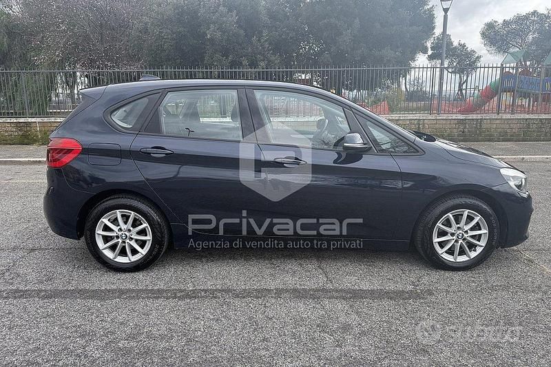 Usata BMW 218 Active Tourer Efficient Dynamics 150 CV (110 kW) 2018 Blu Monovolume