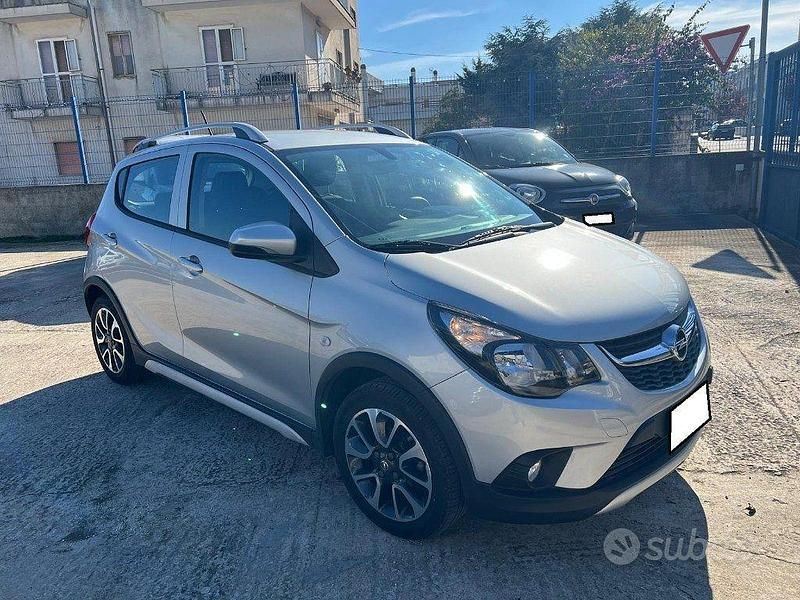 Usata Opel Karl Rocks 73 CV (53 kW) 2019 Grigio Utilitaria