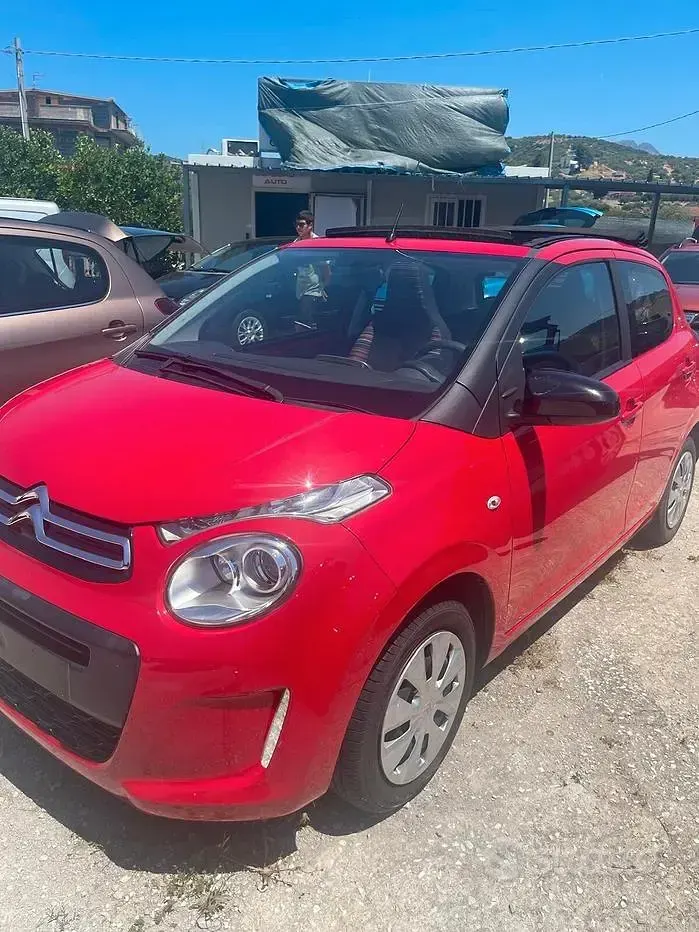 Usata Citroën C1 Feel 69 CV (50 kW) 2016 Rosso Utilitaria