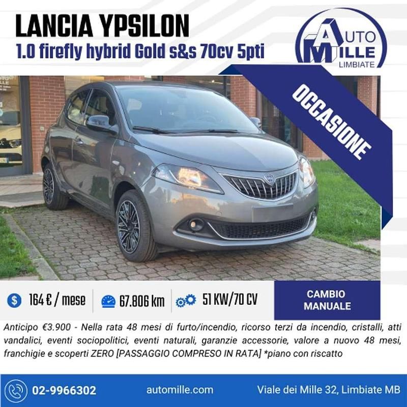 Grigio Usata 2022 Lancia Ypsilon Gold Due volumi | 11.900 € (Buon prezzo) - Immagine 1/4