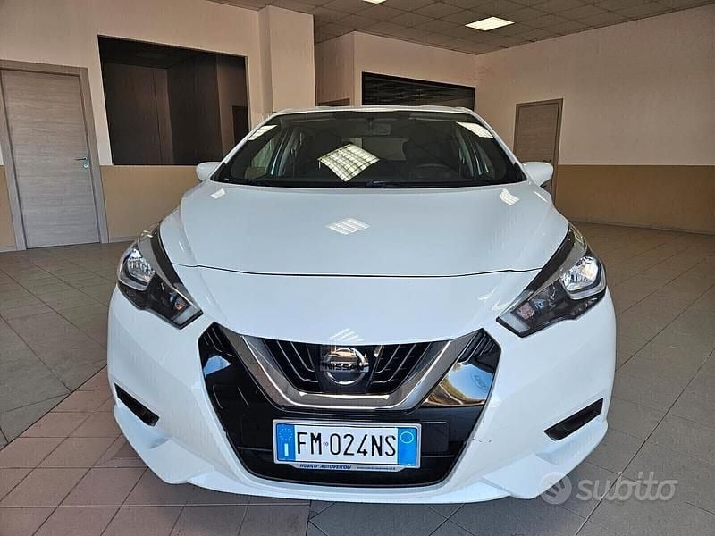 Usata Nissan Micra Visia+ 90 CV (66 kW) 2017 Bianco Utilitaria