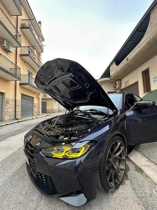 Usata BMW M4 Competition Edition 509 CV (374 kW) 2022 Blu Coupé