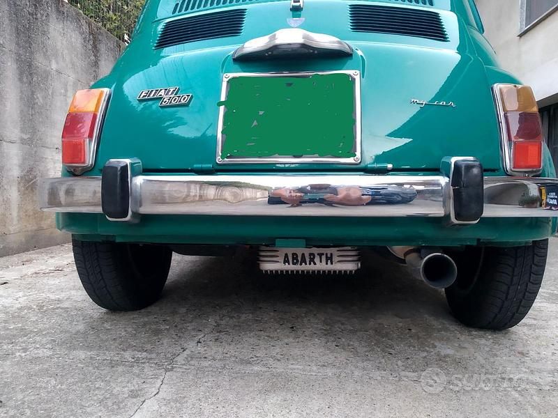 Usata Fiat 500 1970 Verde Utilitaria