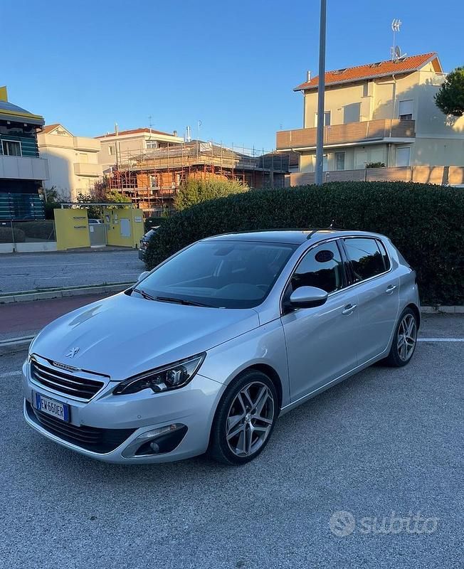 Usata Peugeot 308 GT-line 115 CV (84 kW) 2014 Grigio Berlina