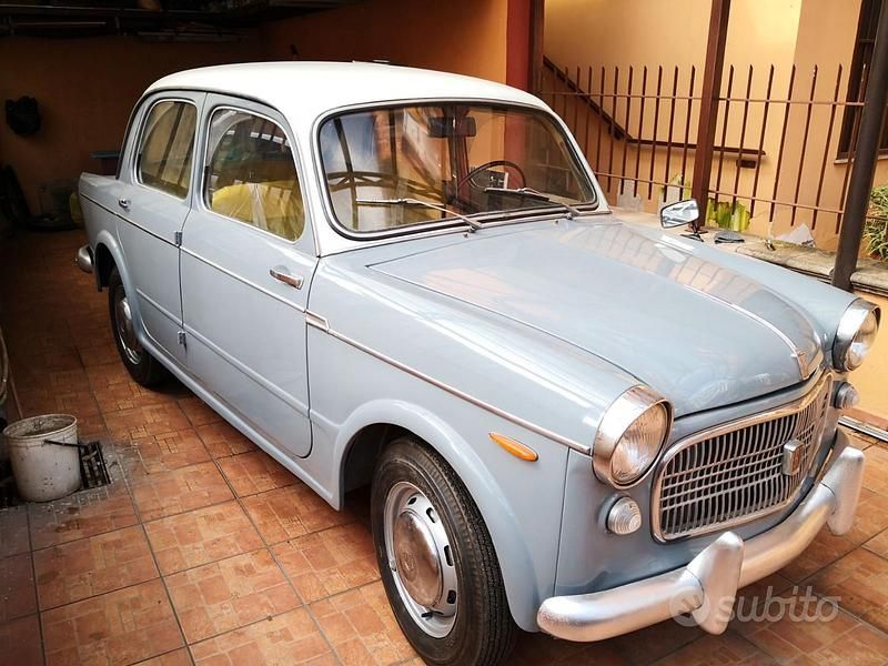 Usata Fiat 1100 1960 Grigio Berlina