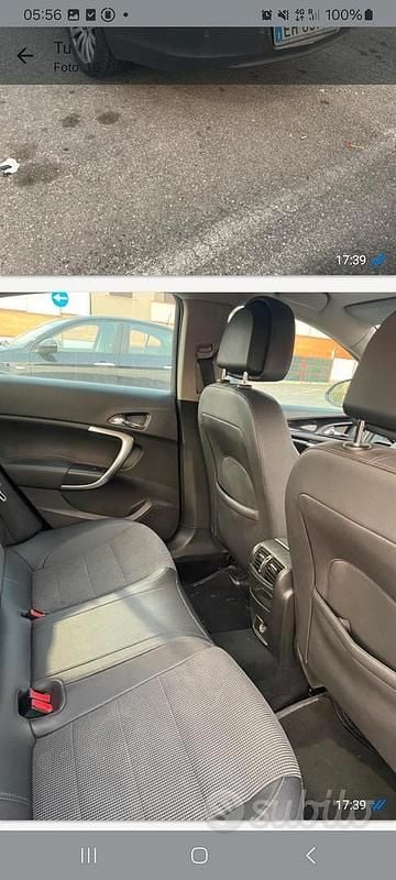 Usata Opel Insignia 163 CV (119 kW) 2011 Grigio Berlina