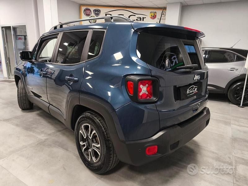 Usata Jeep Renegade Longitude 120 CV (88 kW) 2019 Blu/azzurro SUV