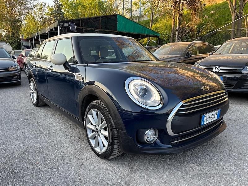 Usata Mini One D Clubman 116 CV (85 kW) 2016 Blu Station wagon