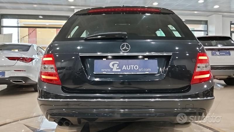 Usata Mercedes C200 Avantgarde 136 CV (100 kW) 2012 Grigio Station wagon
