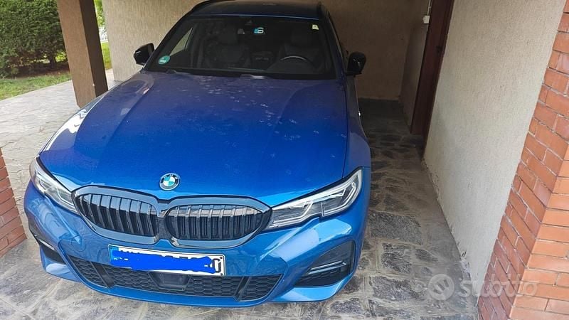 Usata BMW 320 M Sport 190 CV (139 kW) 2022 Blu Station wagon