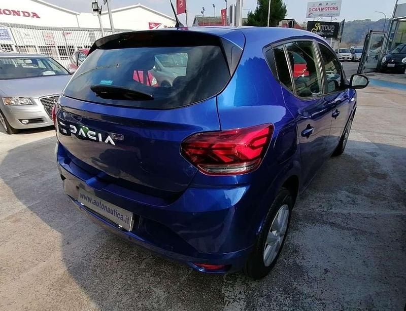 Usata Dacia Sandero Expression 101 CV (74 kW) 2023 Blu Berlina