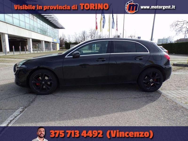 Usata Mercedes A180 Advanced 136 CV (100 kW) 2023 Nero Berlina