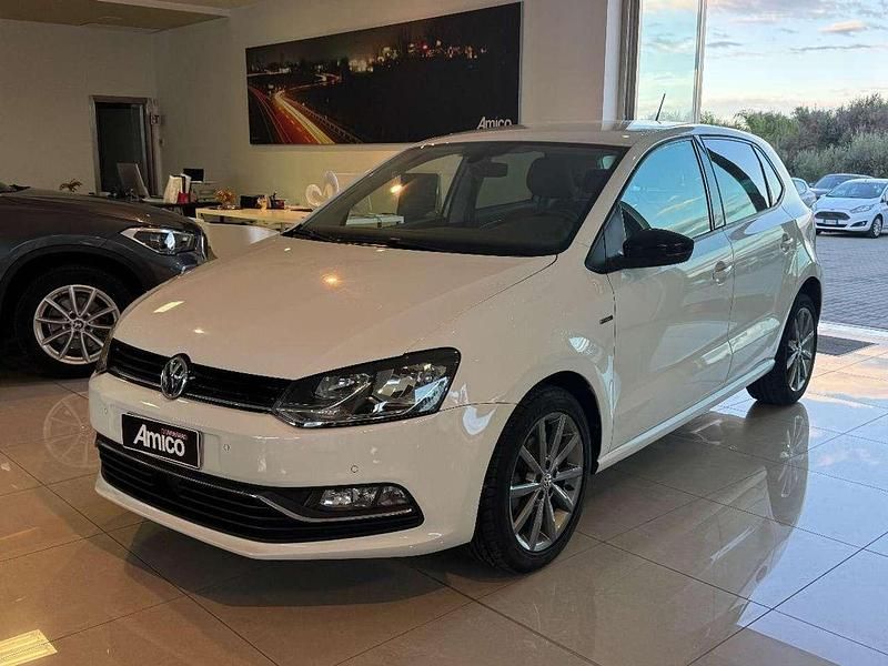 Usata VW Polo 75 CV (55 kW) 2015 Bianco Berlina