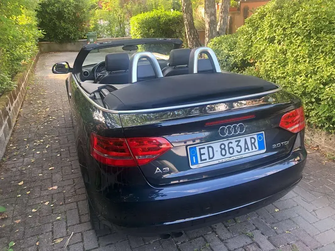Usata Audi A3 Cabriolet Ambition 140 CV (102 kW) 2010 Blu/azzurro Cabrio