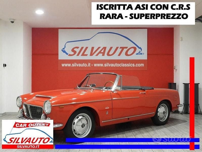 Usata Fiat 1500S S 90 CV (66 kW) 1960 Cabrio