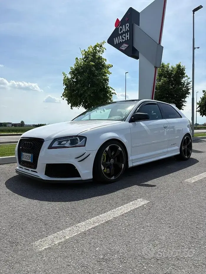 Usata Audi S3 Design 265 CV (194 kW) 2008 Bianco Utilitaria