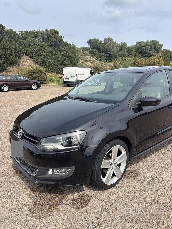 Usata VW Polo Highline 85 CV (62 kW) 2012 Nero Utilitaria