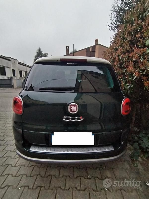 Usata Fiat 500L Cross 95 CV (69 kW) 2019 Verde Monovolume