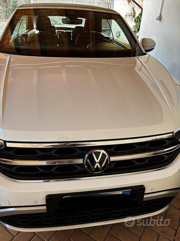 Usata VW T-Roc Cabriolet Style 150 CV (110 kW) 2022 Bianco Cabrio