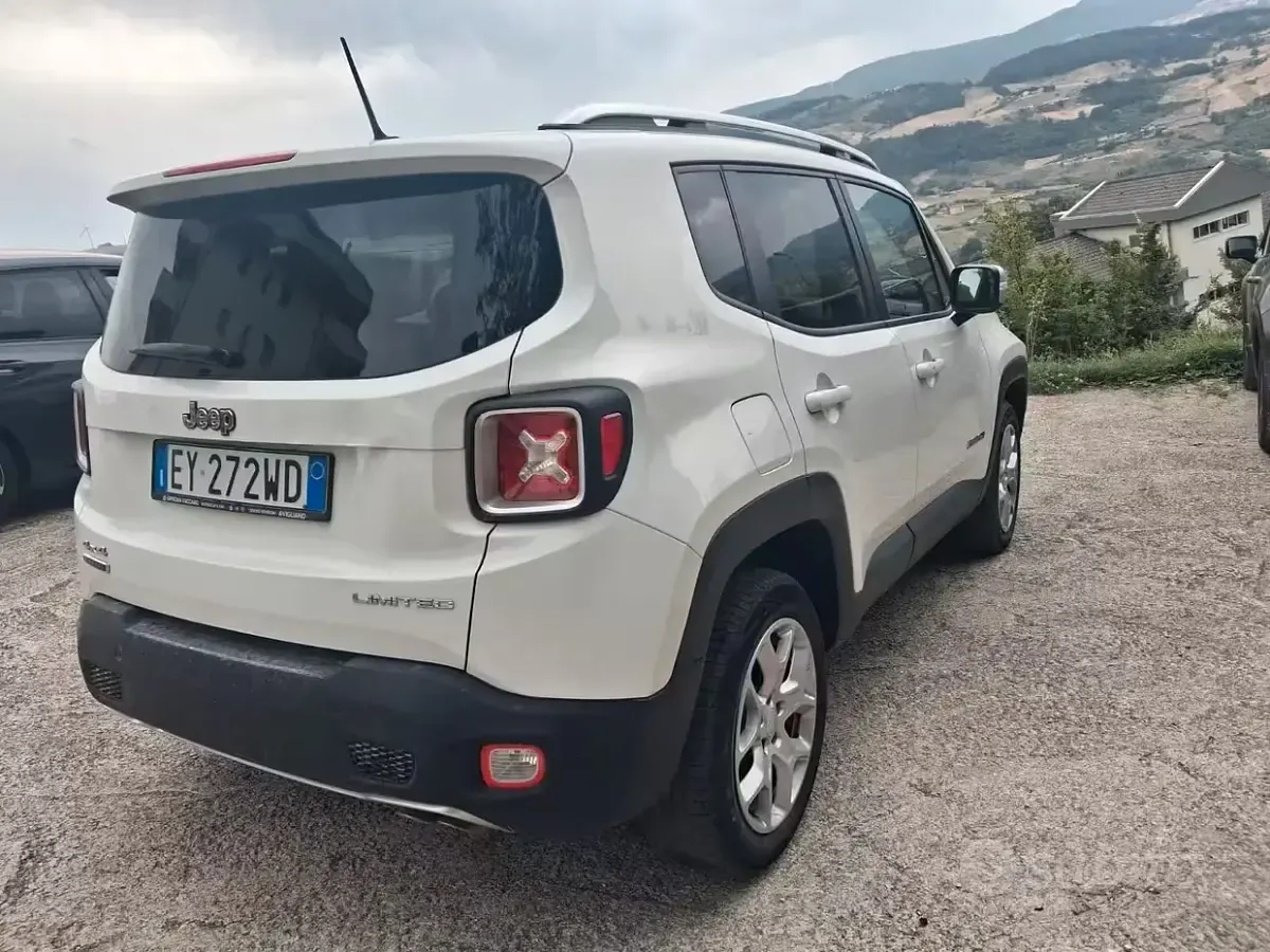 Usata Jeep Renegade Limited 140 CV (102 kW) 2015 Bianco SUV