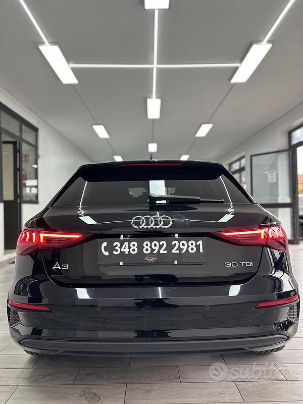 Usata Audi A3 Business 116 CV (85 kW) 2021 Nero Berlina