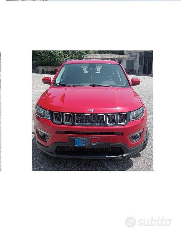 Usata Jeep Compass 120 CV (88 kW) 2018 Rosso SUV
