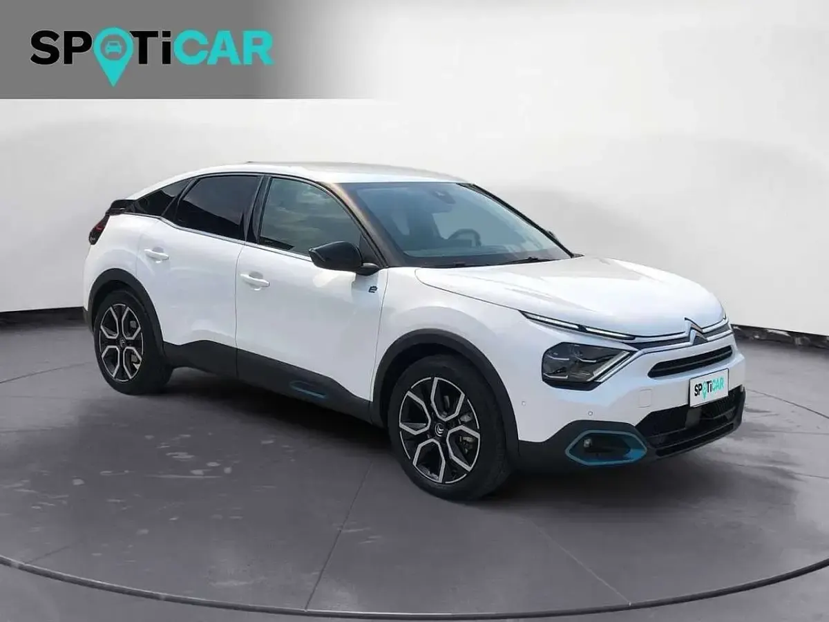 Usata Citroën e-C4 Shine 56 kW (77 CV) 2021 Bianco Berlina