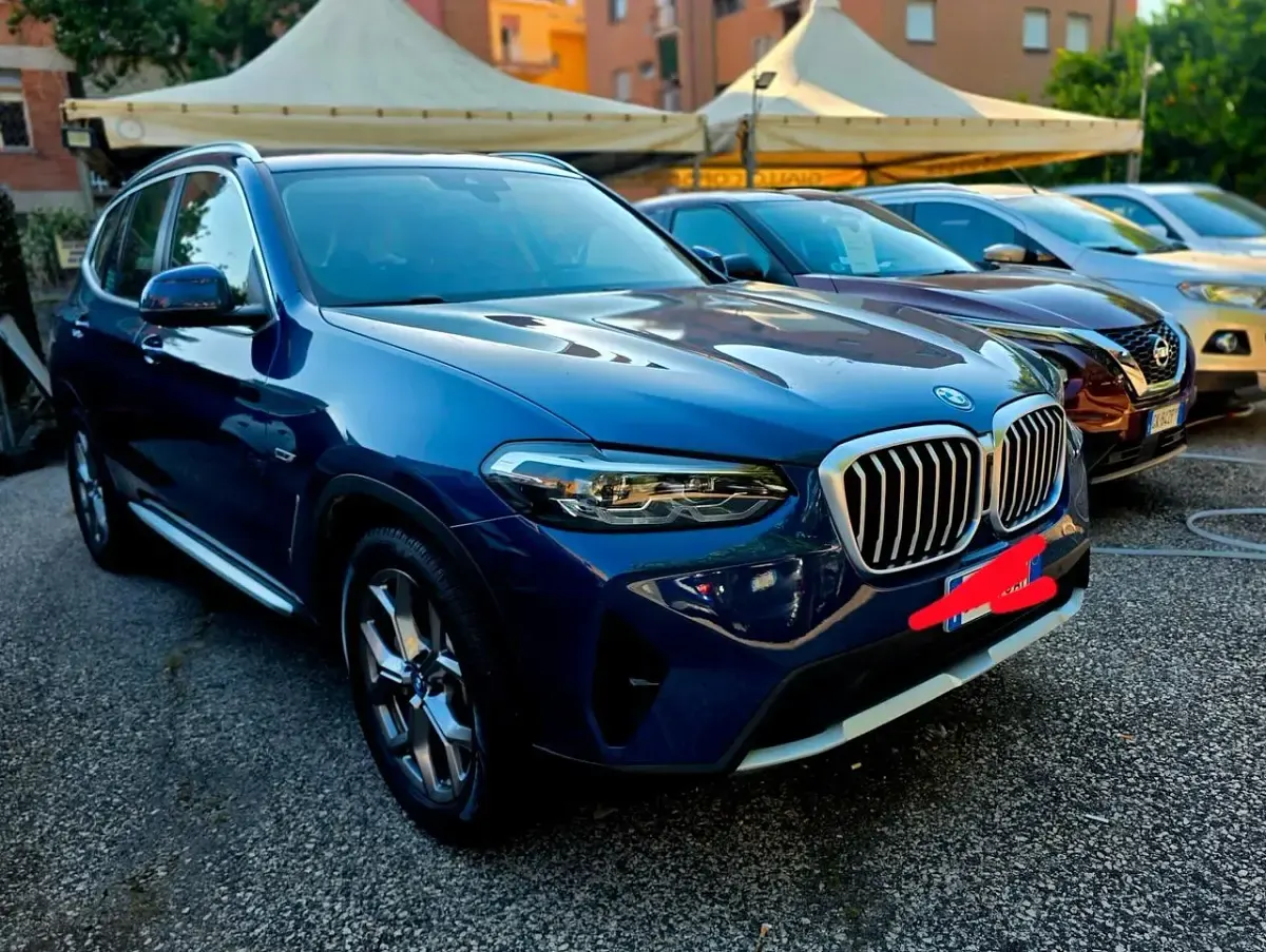 Usata BMW X3 183 CV (134 kW) 2022 Blu SUV