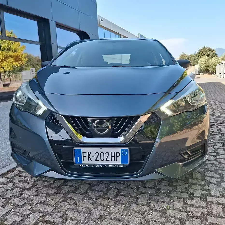 Usata Nissan Micra Visia+ 90 CV (66 kW) 2017 Grigio Utilitaria