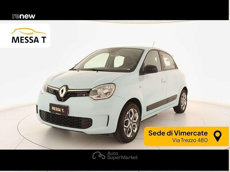 Usata Renault Twingo Equilibre 60 kW (82 CV) 2022 Azzurro Utilitaria