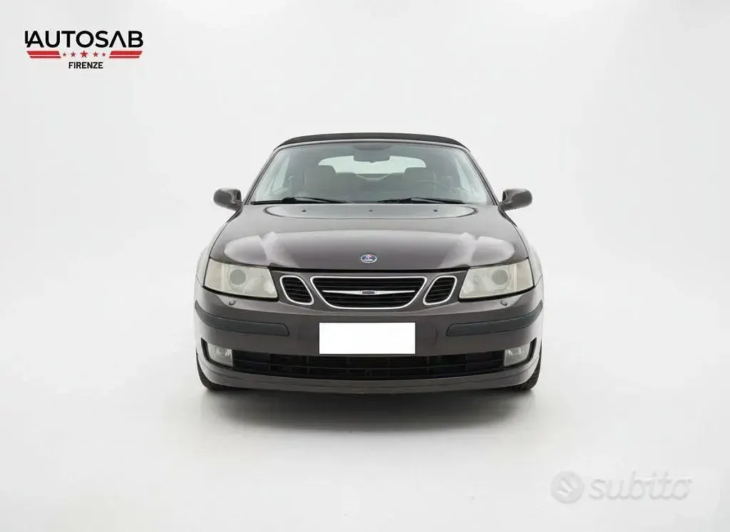 Usata Saab 9-3 Cabriolet Aero 210 CV (154 kW) 2005 Nero Cabrio