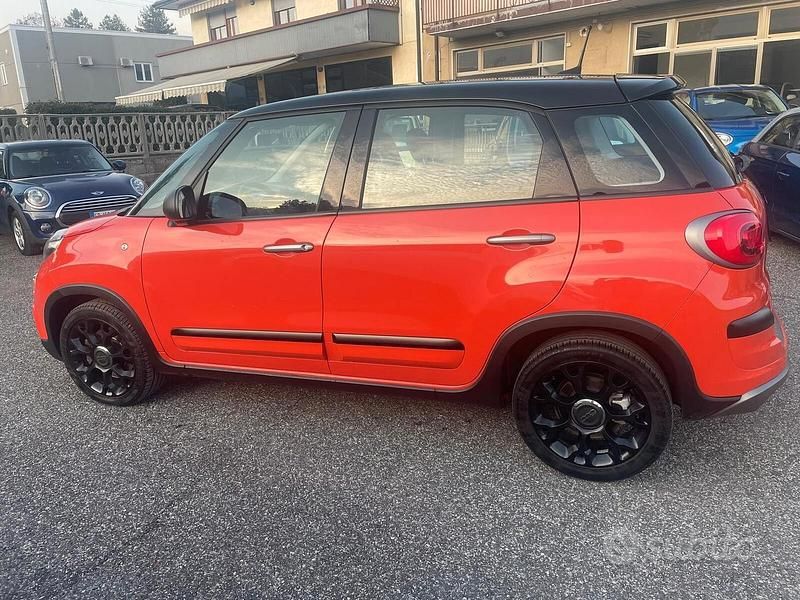 Usata Fiat 500L Cross 120 CV (88 kW) 2019 Arancione Monovolume