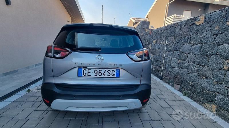 Usata Opel Crossland X 120 CV (88 kW) 2021 Grigio SUV